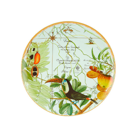 PLATO XL CONTEMPORÁNEO 38 MM 396 MM AMAZONIA - VISTA ALEGRE - Compralo en CorinneRegalos.com