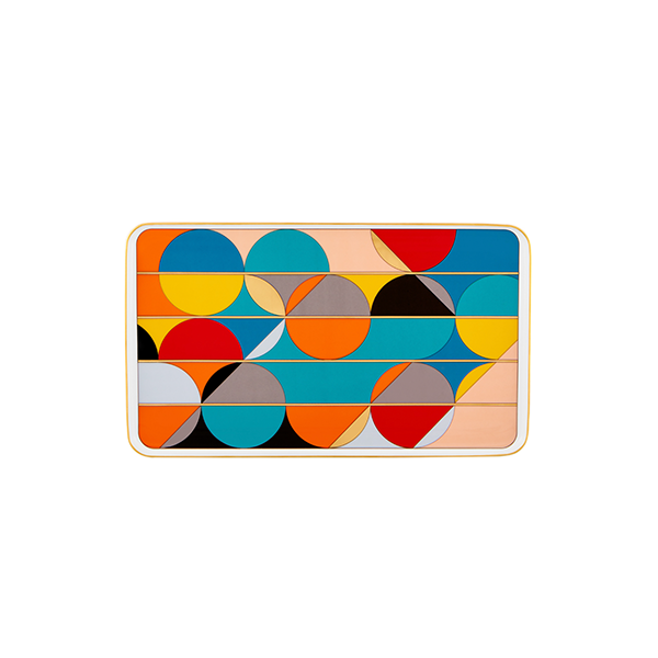 SMALL RECTANGULAR TRAY - VISTA ALEGRE - Compralo en CorinneRegalos.com