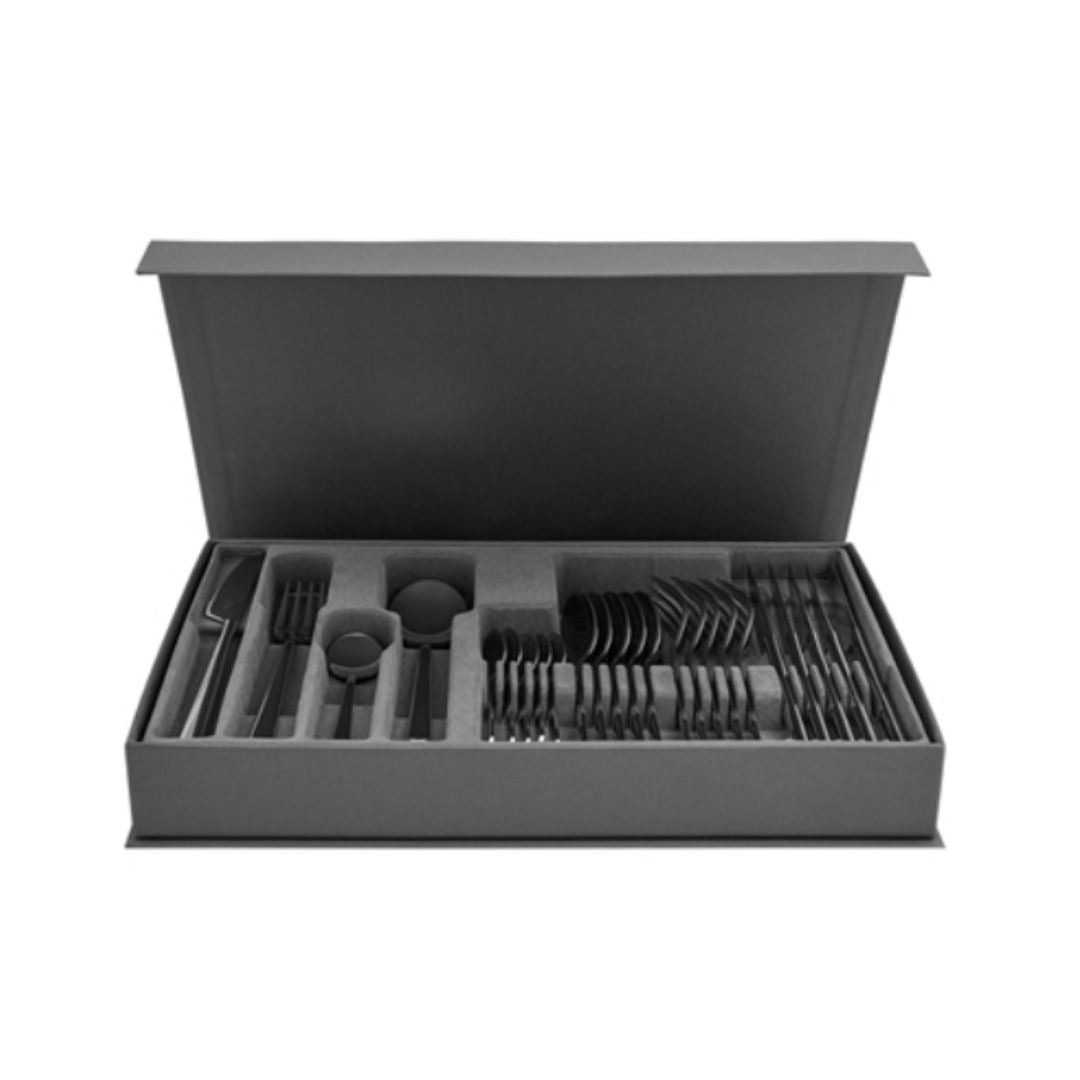 24 PIECE CUTLERY SET WITH CANTEEN - VISTA ALEGRE - Compralo en CorinneRegalos.com