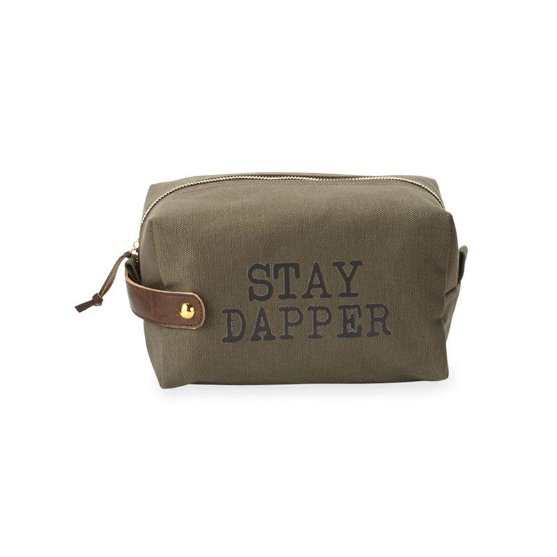 STAY DAPPER MENS DOPP KIT - MUD PIE - Compralo en CorinneRegalos.com