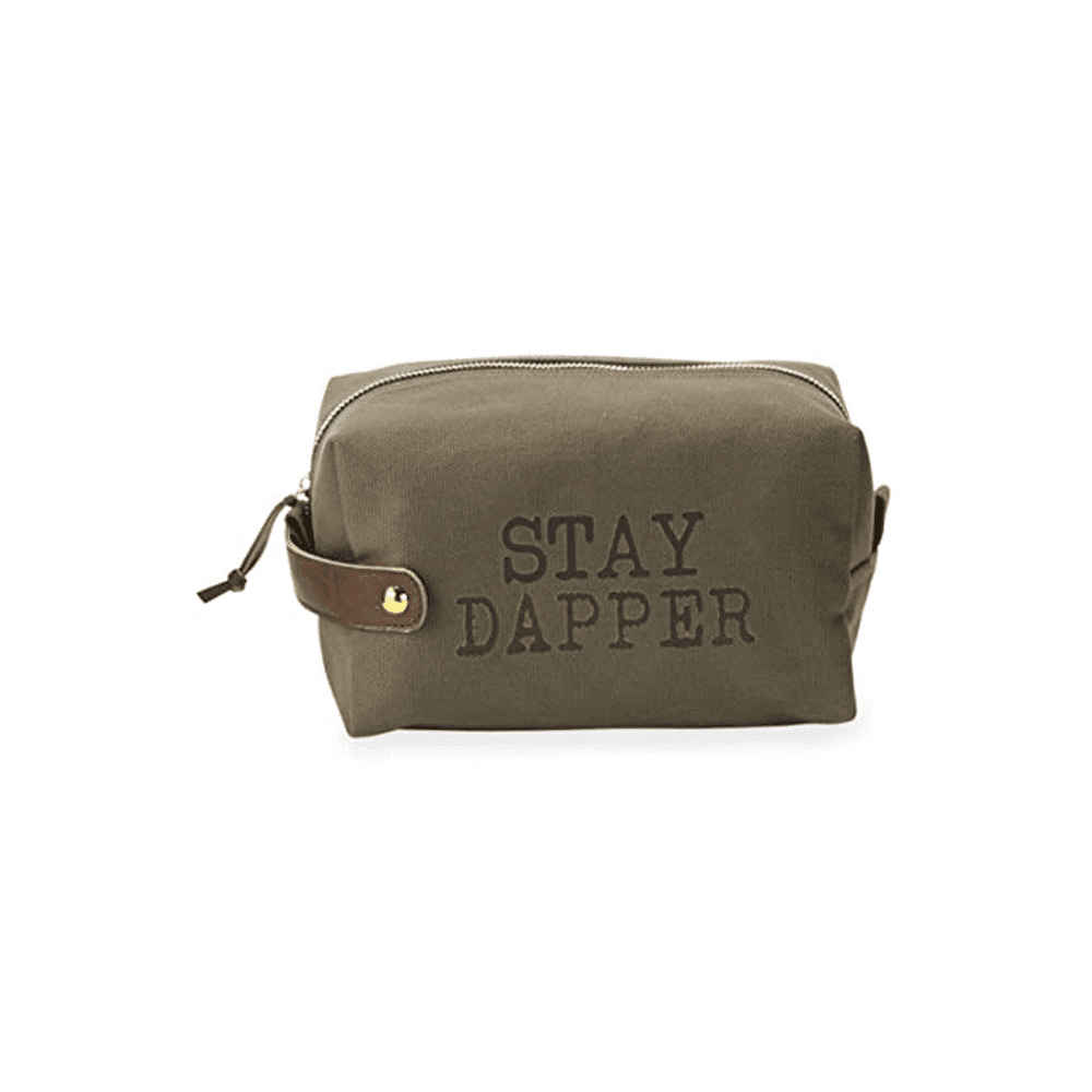 STAY DAPPER MENS DOPP KIT - MUD PIE - Compralo en CorinneRegalos.com