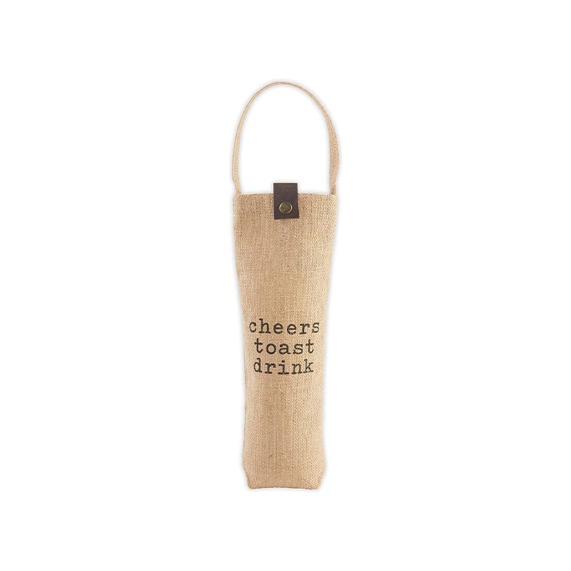 CHEERS WINE BAG - MUD PIE - Compralo en CorinneRegalos.com