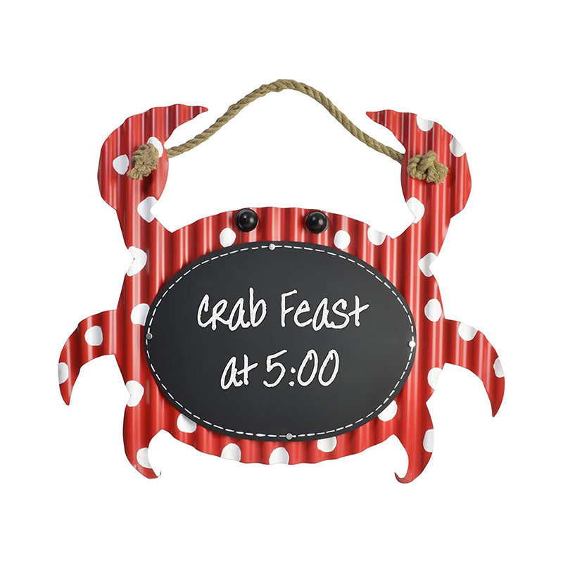 CRAB CHALKBOARD SIGN - MUD PIE - Compralo en CorinneRegalos.com