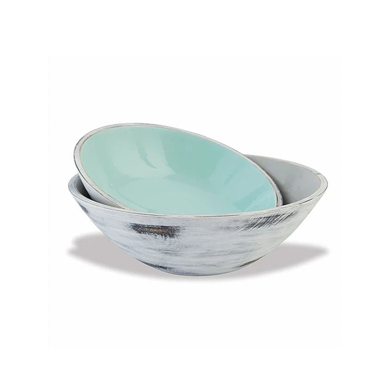 NESTED BEACH ENAMEL BOWLS - MUD PIE - Compralo en CorinneRegalos.com
