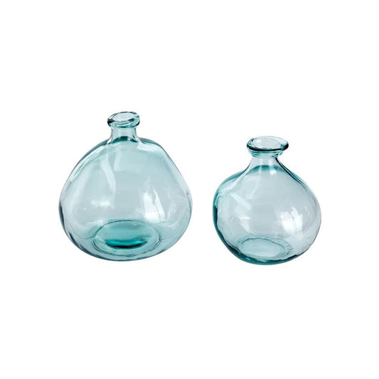 BOTELLAS DE VIDRIO SET/2 - MUD PIE - Compralo en CorinneRegalos.com
