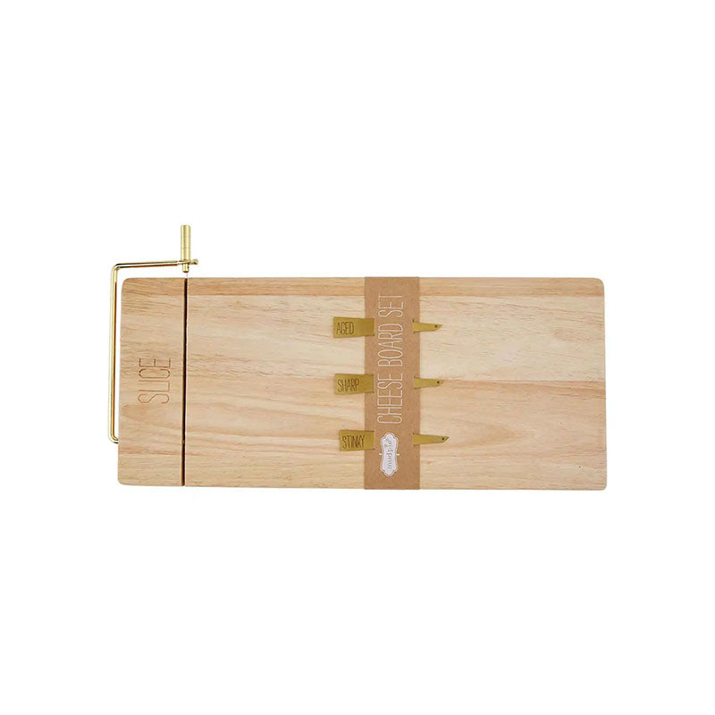 CHEESE CUTTER BOARD SET - MUD PIE - Compralo en CorinneRegalos.com