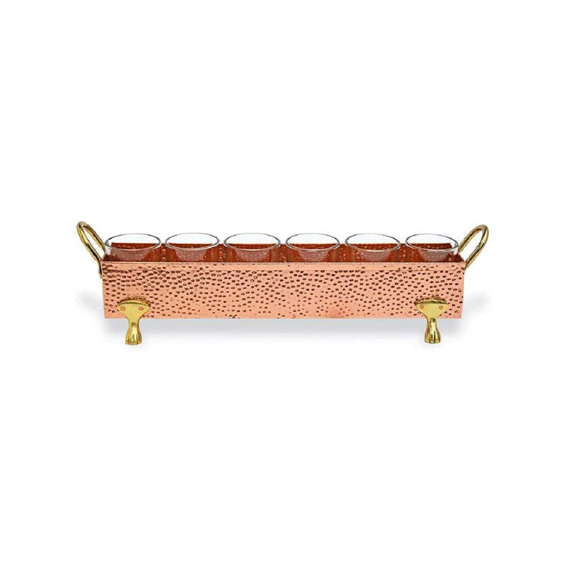 COPPER VOTIVE HOLDER - MUD PIE - Compralo en CorinneRegalos.com