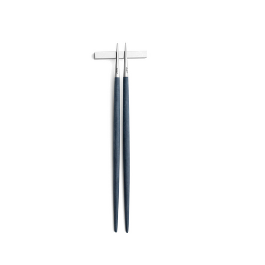 KUBE BLUE CHOPSTICK SET (3PCS) - CUTIPOL - Compralo en CorinneRegalos.com