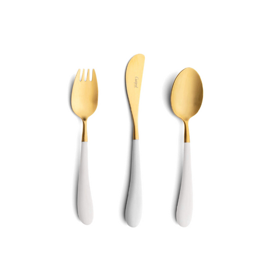 ALICE 3 PCS SET WHITE - CUTIPOL - Compralo en CorinneRegalos.com