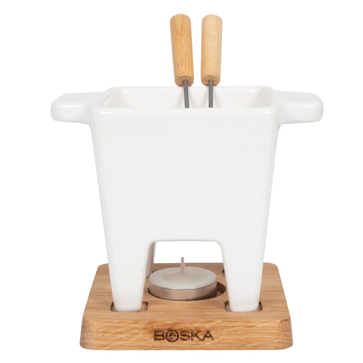 TAPAS  PARA FUNDUE COLOR BLANCO OAK - BOSKA HOLLAND - Compralo en CorinneRegalos.com