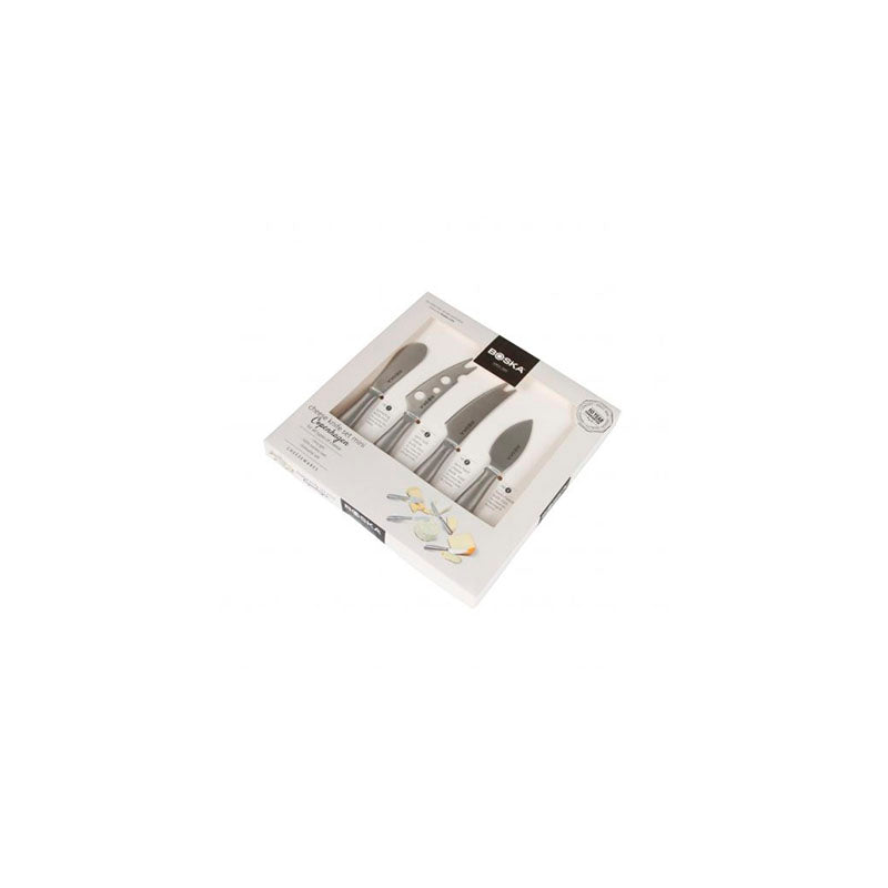 SET/4 MINI CUCHILOS PARA QUESO  COPENHAGEN - BOSKA HOLLAND - Compralo en CorinneRegalos.com