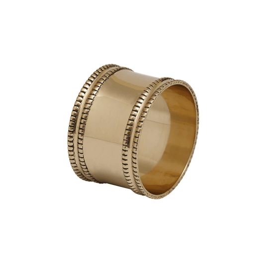 ANTIQUE GOLD BAND NAPKIN RING - DESIGN IMPORTS - Compralo en CorinneRegalos.com