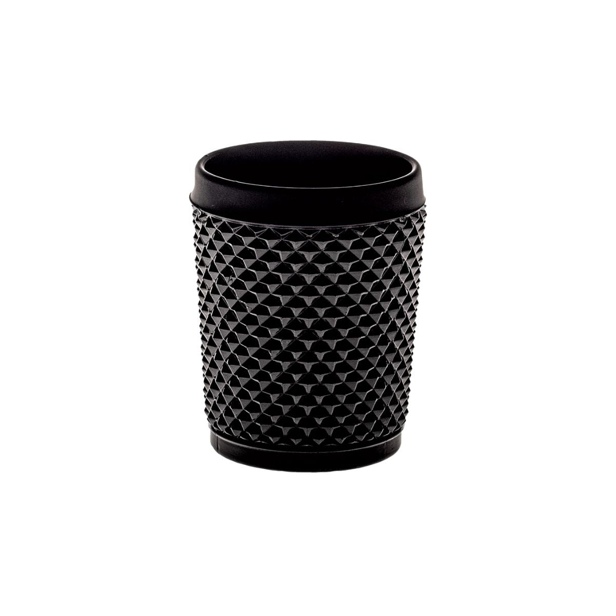 VASO BAJO NEGRO MATE / BRILLO BICOS - VISTA ALEGRE - Compralo en CorinneRegalos.com