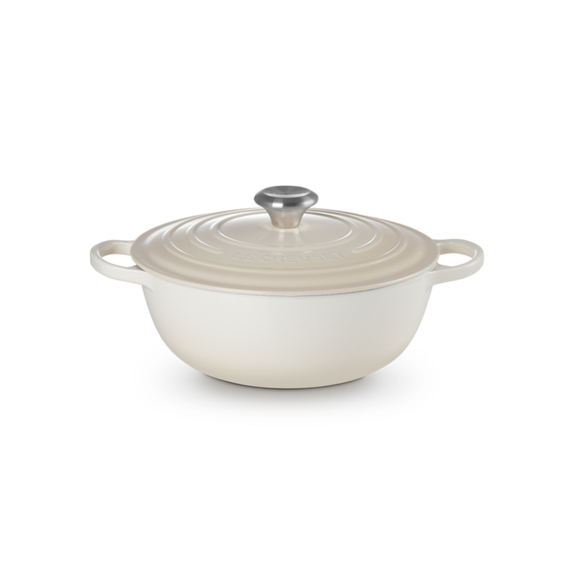 SIG SOUP POT 26 MERINGUE - LE CREUSET FRANCE - Compralo en CorinneRegalos.com