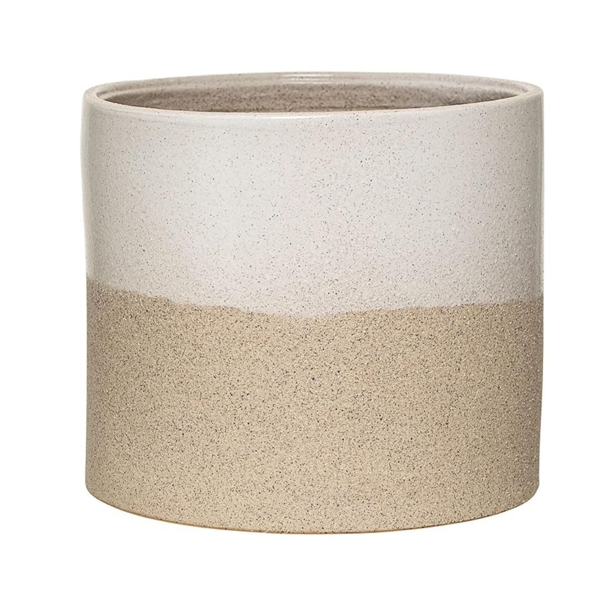 "8"" Rnd x 7""H Stoneware Barbara" - CREATIVE COOP - Compralo en CorinneRegalos.com