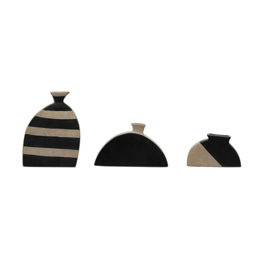 "S/3 8-1/2""H Terra-cotta Vase" - CREATIVE COOP - Compralo en CorinneRegalos.com