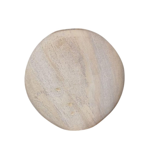 "10""L Sandstone Vase, Natural" - CREATIVE COOP - Compralo en CorinneRegalos.com