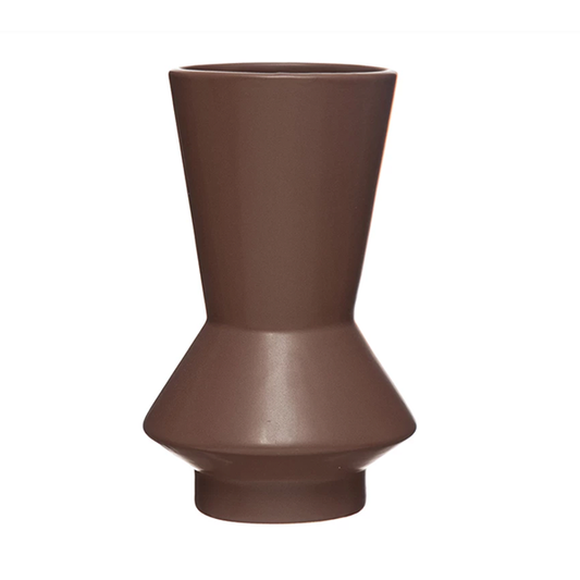 7-3/4H Stoneware Vase - BLOOMINGVILLE - Compralo en CorinneRegalos.com