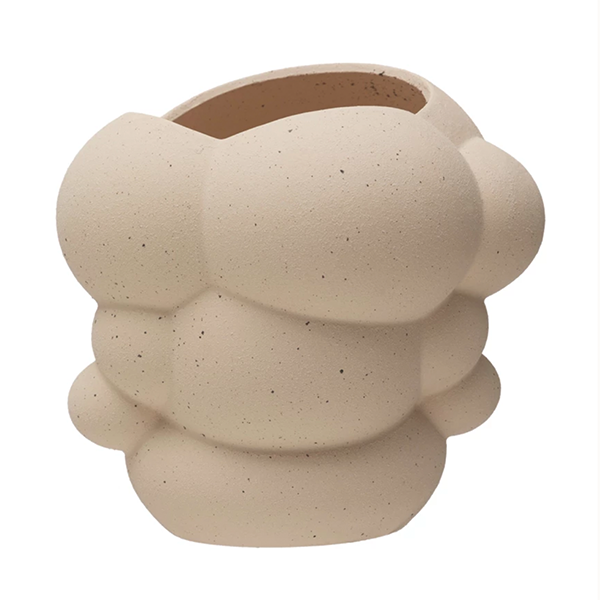 7-3/4L Stoneware Vase - BLOOMINGVILLE - Compralo en CorinneRegalos.com