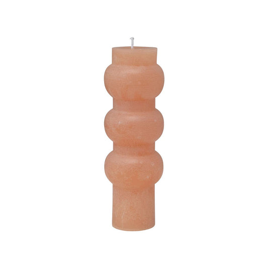 3RND X 9H UNSCENTED TOTEMPILLAR CANDLE, CITRUS - CREATIVE COOP - Compralo en CorinneRegalos.com