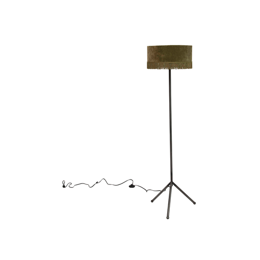 METAL FLOOR LAMP 55H X 17-3/4L X 13-3/4W - CREATIVE COOP - Compralo en CorinneRegalos.com