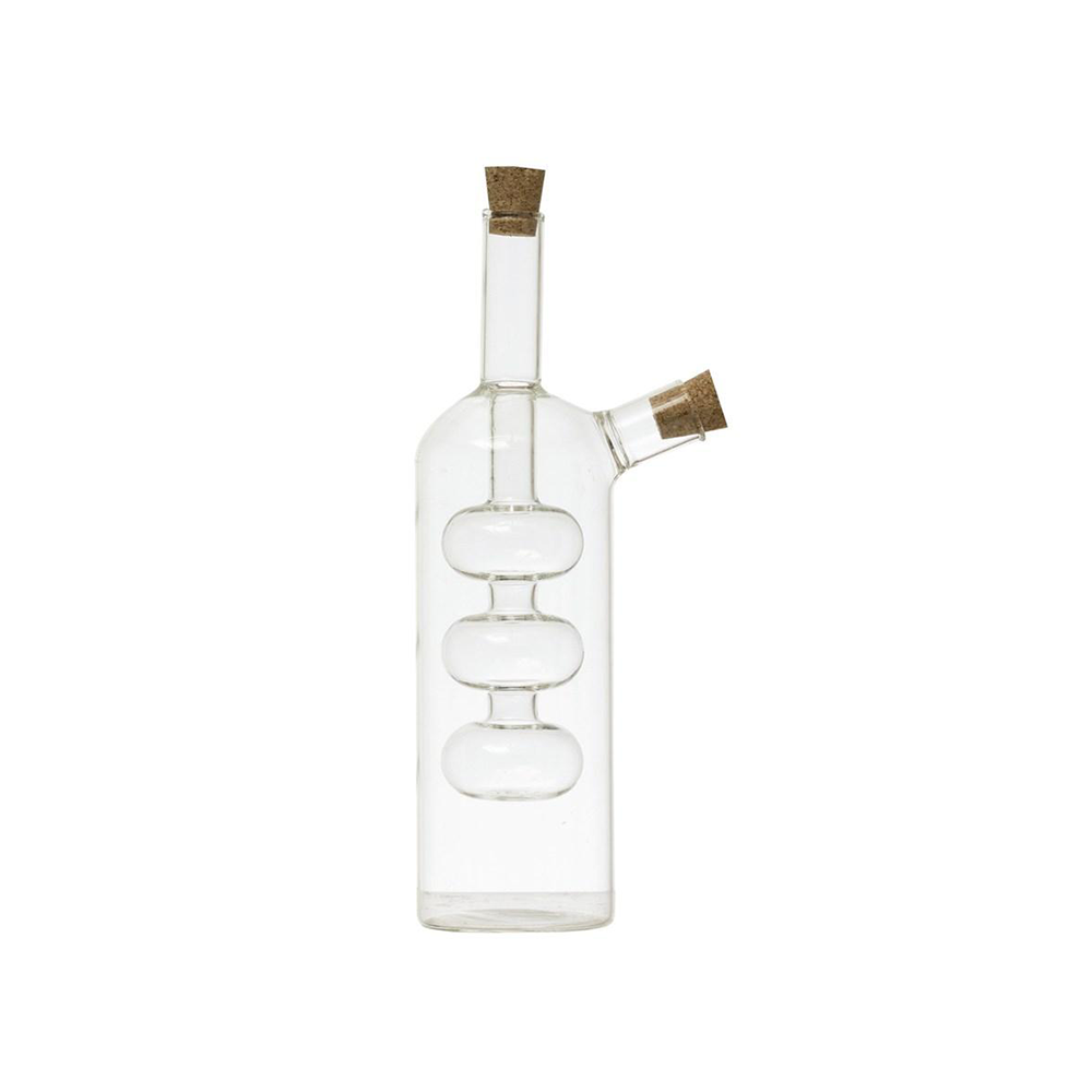 8 1/4H GLASS OIL & VINEGAR - CREATIVE COOP - Compralo en CorinneRegalos.com