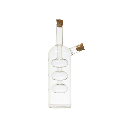 8 1/4H GLASS OIL & VINEGAR - CREATIVE COOP - Compralo en CorinneRegalos.com
