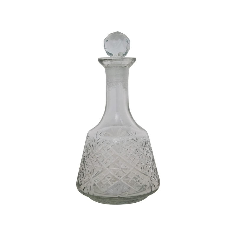 9-1/4H X 4-3/4 SQUARE GLASSDECANTER - CREATIVE COOP - Compralo en CorinneRegalos.com