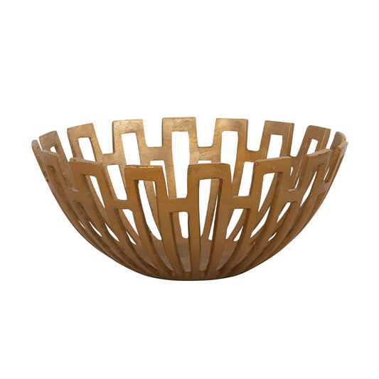 13-1/4 ROUND ALUMINUM BOWL, - CREATIVE COOP - Compralo en CorinneRegalos.com