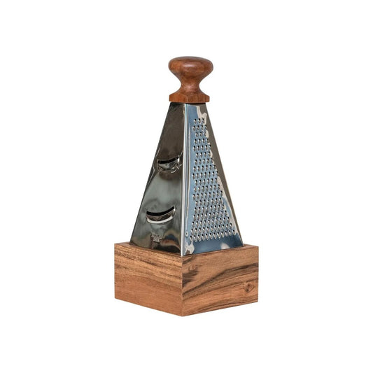 "S/2 7""H Stainless Steel Grater" - CREATIVE COOP - Compralo en CorinneRegalos.com
