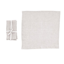 "S/4 18"" Sq. Stonewashed Linen" - CREATIVE COOP - Compralo en CorinneRegalos.com