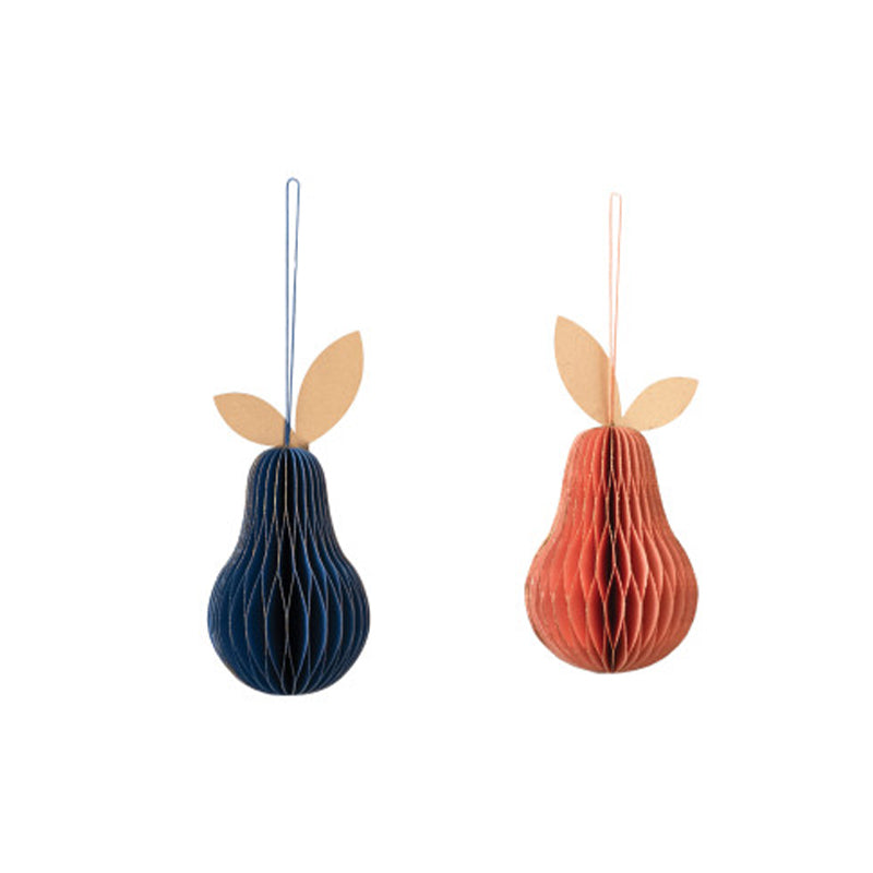 5H PAPER  ORNAMENT, 2 COLORS - CREATIVE COOP - Compralo en CorinneRegalos.com