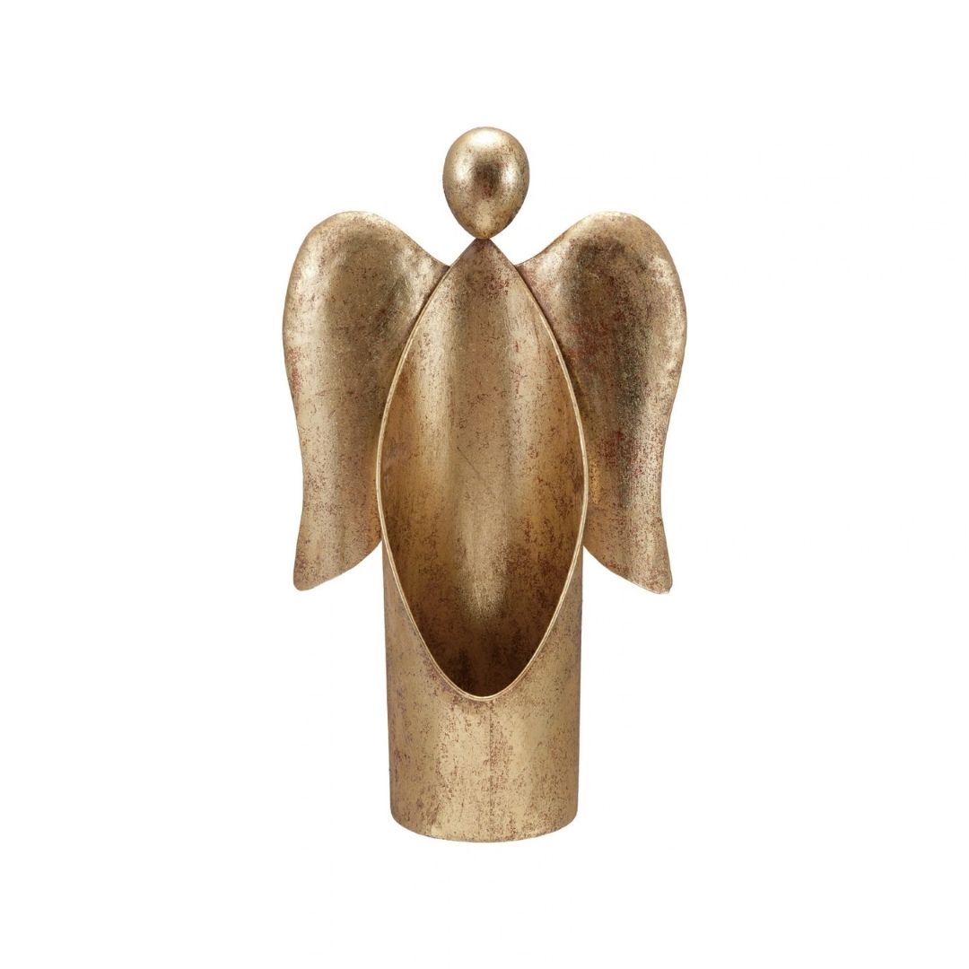 METAL ANGEL ANTIQUE GOLD FINISH - CREATIVE COOP - Compralo en CorinneRegalos.com