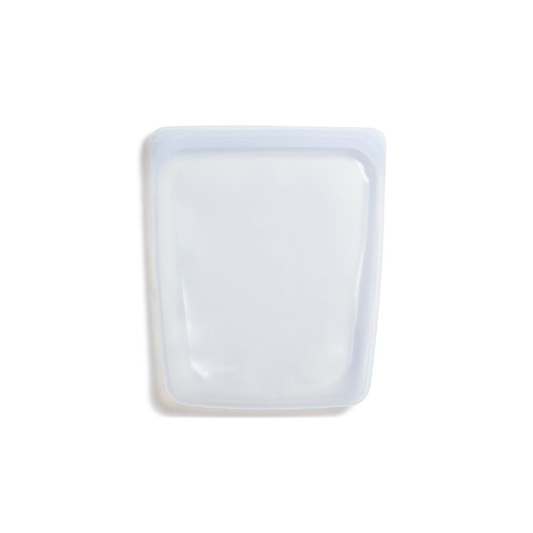 HALF GALON REUSABLE SILICONE BAG CLEAR - QUIENES SOMOS, S.A. / STASHER - Compralo en CorinneRegalos.com