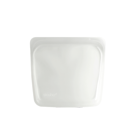 REUSABLE SILICONE BAG FOR SANDWICH CLEAR - QUIENES SOMOS, S.A. / STASHER - Compralo en CorinneRegalos.com