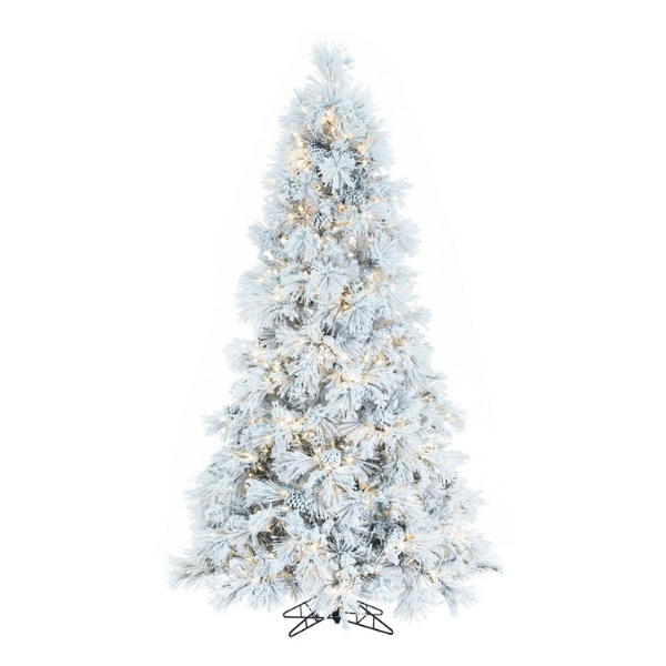 9' X 59 FLOCKED ATKA PINE 3MM 1500WW - VICKERMAN COMPANY - Compralo en CorinneRegalos.com