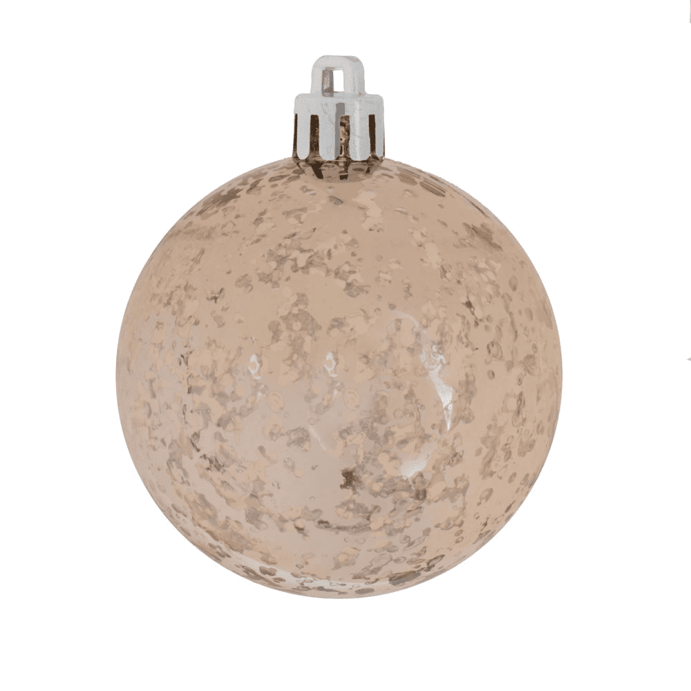 4 INCH  GOLD SHINY MERCURY BALL - VICKERMAN COMPANY - Compralo en CorinneRegalos.com