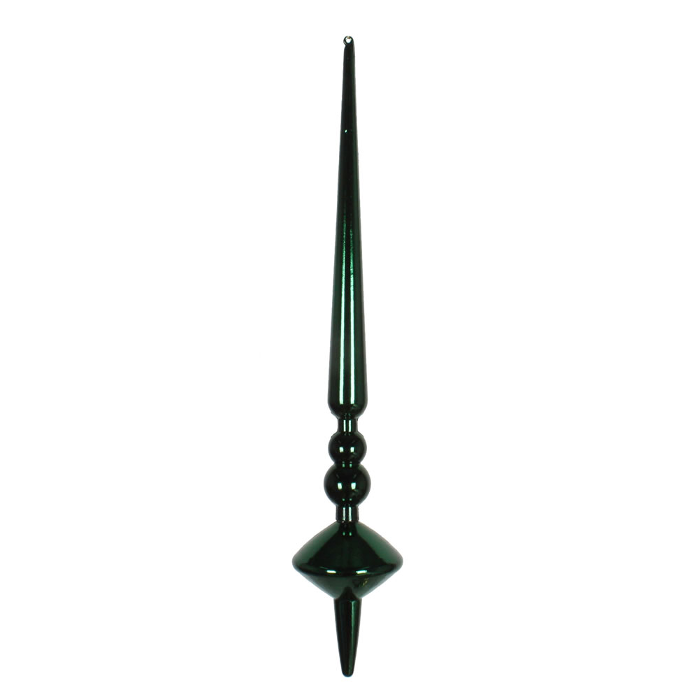 12 INCH MIDNT GRN SHINY CUPOLA FINIAL - VICKERMAN COMPANY - Compralo en CorinneRegalos.com