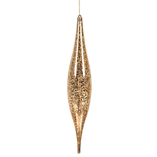 13 INCH ROSE GOLD MERCURY RAIN DROP - VICKERMAN COMPANY - Compralo en CorinneRegalos.com