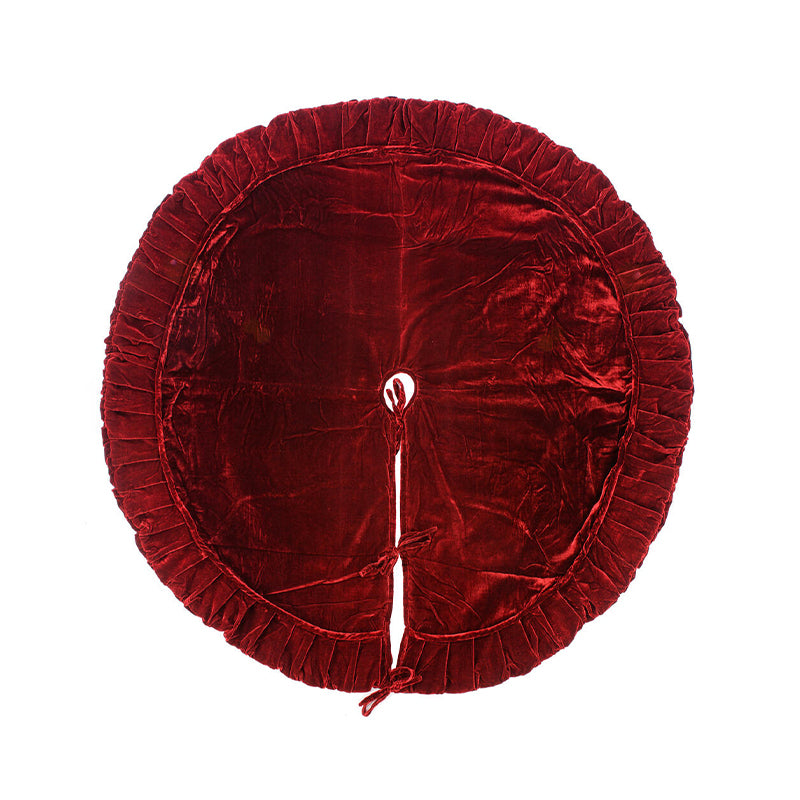 72 PLUSH WINE VELVET TREESKIRT - VICKERMAN COMPANY - Compralo en CorinneRegalos.com