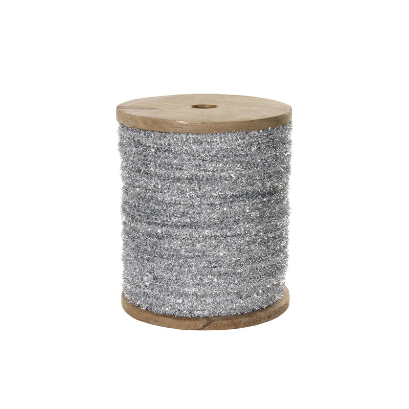 TINSEL SILVER ON SPOOL 100M - SHISHI - Compralo en CorinneRegalos.com