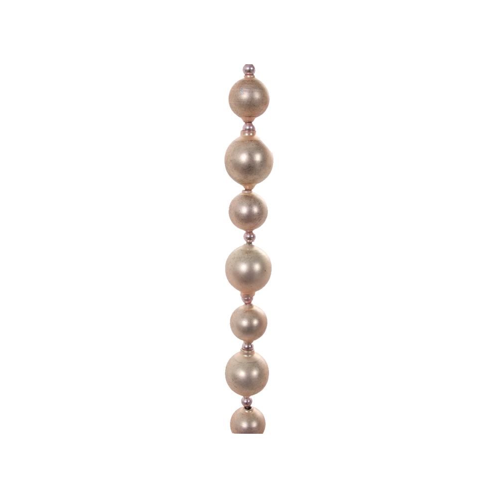 GLASS BALL GARLAND POWDER PINK 18M - SHISHI - Compralo en CorinneRegalos.com