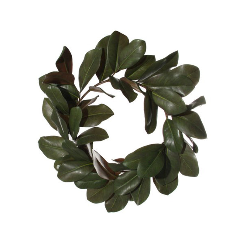 MAGNOLIA WREATH GREEN 60CM - SHISHI - Compralo en CorinneRegalos.com