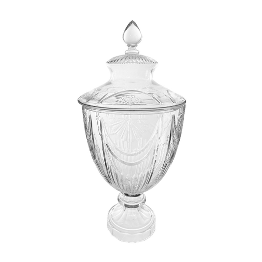 Glass bonbonniere sunrise cut clear - SHISHI - Compralo en CorinneRegalos.com
