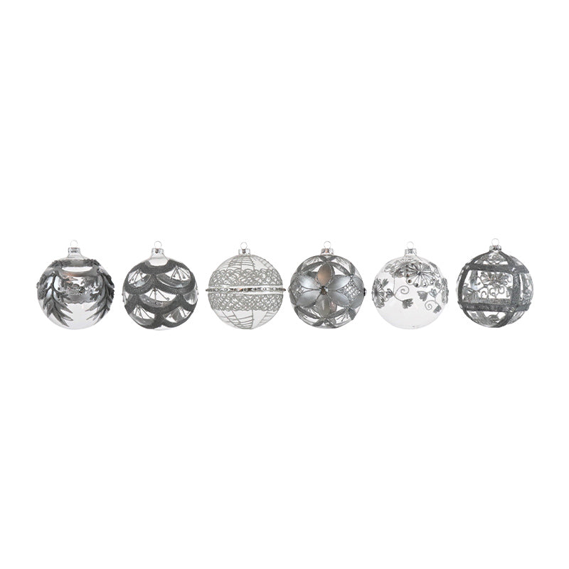 BOLAS VIDRIO PALAIS 4PZ - HOFF-INTERIEUR - Compralo en CorinneRegalos.com