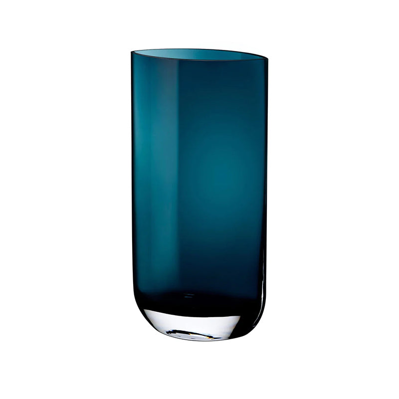 NUDE BLADE PETROLEUM GREEN COLORED VASE H400 MM BLADE - SISECAM/NUDE - Compralo en CorinneRegalos.com