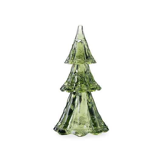 BERRY & THREAD EVERGREEN 10.5 STACKABLE GLASS TREES - JULISKA - Compralo en CorinneRegalos.com