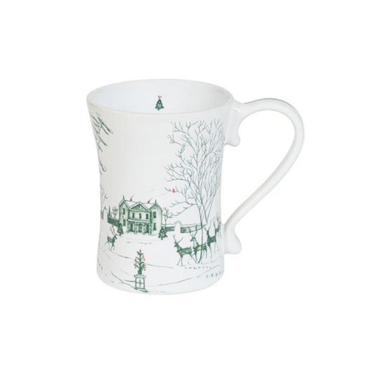 COUNTRY ESTATE WINTER FROLIC MUG ­ EVERGREEN - JULISKA - Compralo en CorinneRegalos.com