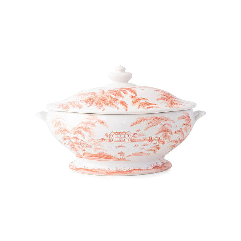 COUNTRY ESTATE PETAL PINK TUREEN COUNTRY ESTATE TUREEN - JULISKA - Compralo en CorinneRegalos.com
