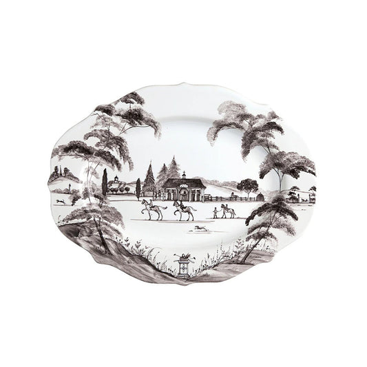 MD SERVING PLATTER CE FLINT 15 L STABLE - JULISKA - Compralo en CorinneRegalos.com